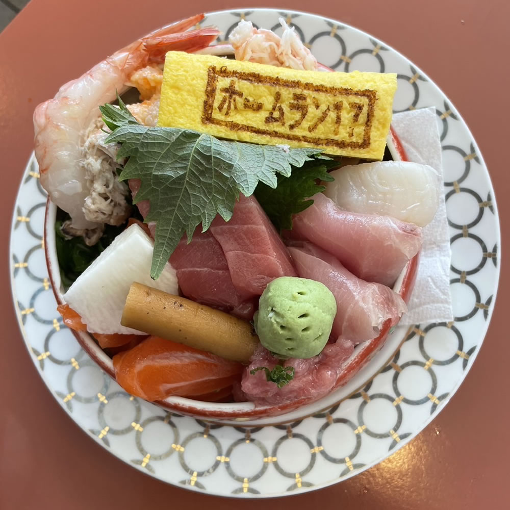 ロサンゼルスの海鮮丼